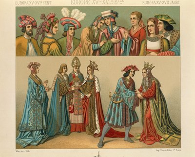 Le Costume Historique di Auguste Racinet, Volume IV da Albert Charles August Racinet