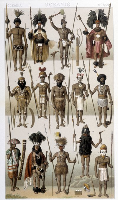 Costumi tradizionali dei popoli indigeni dell