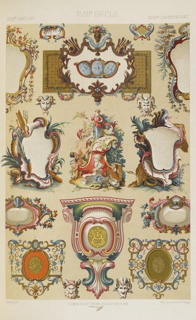 XVIII Secolo, tavola 93 da 