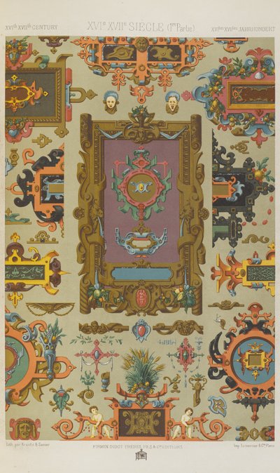 XVI e XVII Secoli, tavola 72 da 