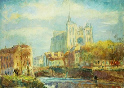 Cattedrale di Amiens al sole d