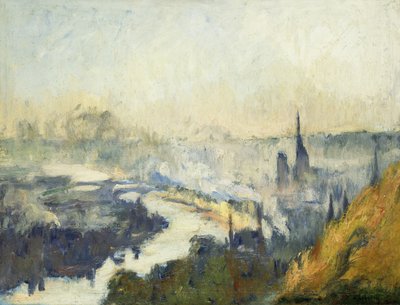 Montagna di Santa Caterina, Rouen da Albert Charles Lebourg
