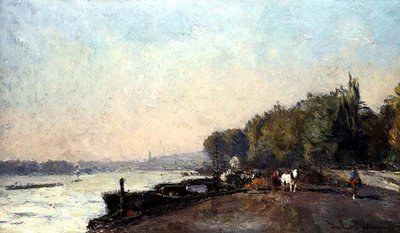 Suresnes in Autunno da Albert Charles Lebourg
