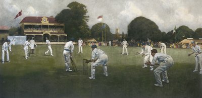I Campioni del Kent Eleven, 1906 da Albert Chevallier Tayler