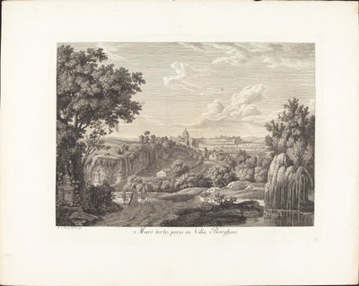 Muro torto, preso in villa Borghese da Albert Christoph Dies