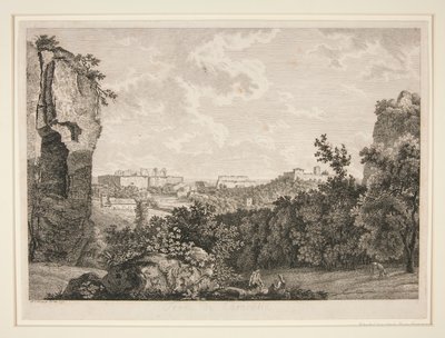 Le terme di Caracalla, Roma da Albert Christoph Dies