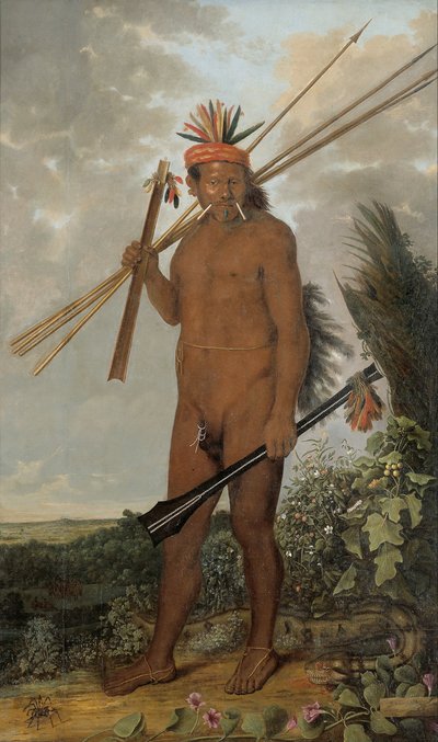 Uomo Tarairiu da Albert Eckhout