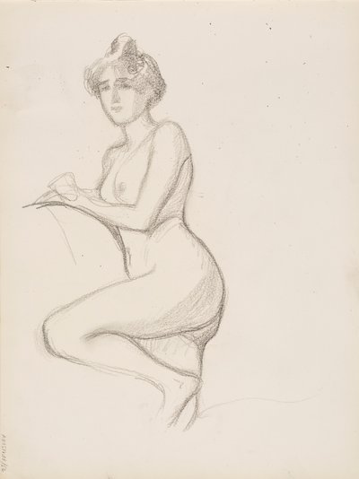 Nudo da Albert Edelfelt