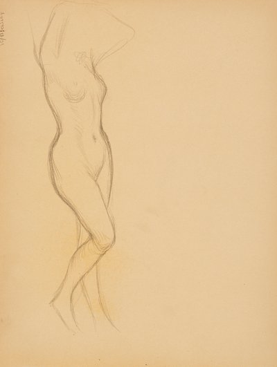 Nudo da Albert Edelfelt