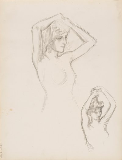 Nudo da Albert Edelfelt