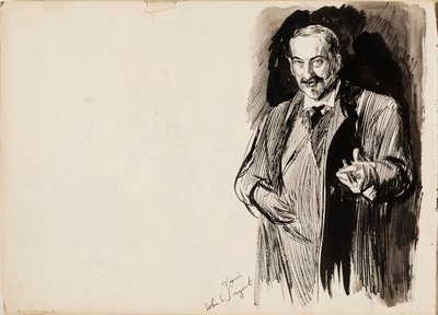 Asher Wertheimer dopo John S. Sargent da Albert Edelfelt