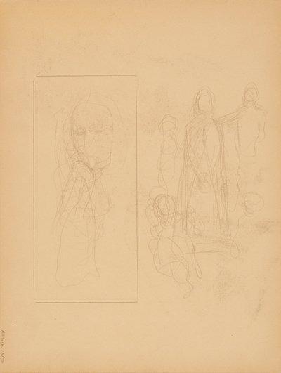 Bozze del personale da Albert Edelfelt