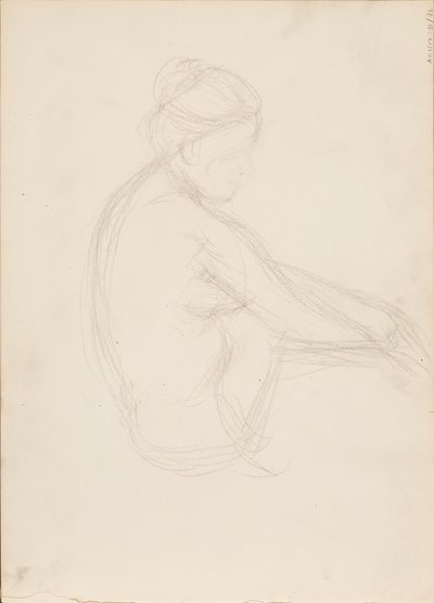 Sedersi nudi da Albert Edelfelt