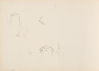 Progetti di impianti, Torre di Savonlinna da Albert Edelfelt