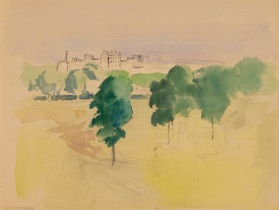 Paesaggio urbano da Albert Edelfelt