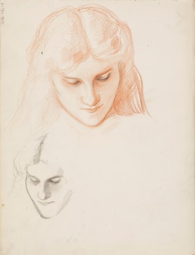 Il volto di una donna da Albert Edelfelt