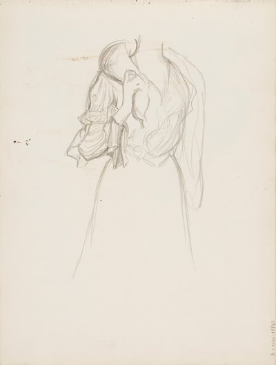 Naishahmo (signora Flore Deschamps) da Albert Edelfelt