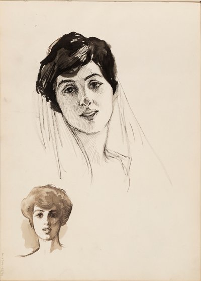Figure femminili da Albert Edelfelt