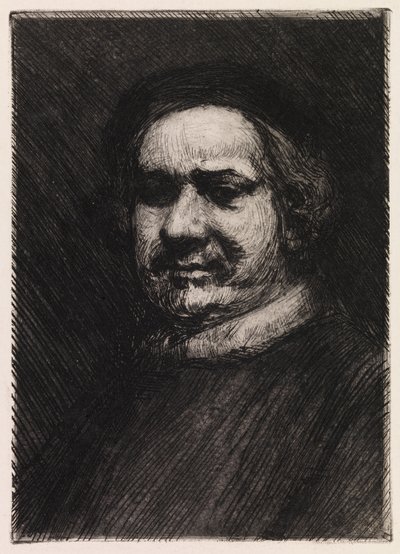 Ritratto di Rembrandt, copia da Rembrandt da Albert Edelfelt