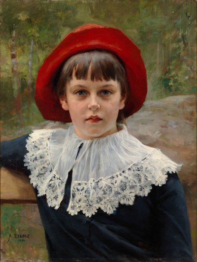 Ritratto di Berta Edelfelt, sorella dell