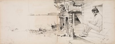 Senza titolo da Albert Edelfelt