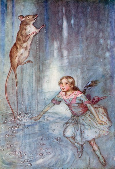 Illustrazione per Alice nel Paese delle Meraviglie da Albert Edward Jackson
