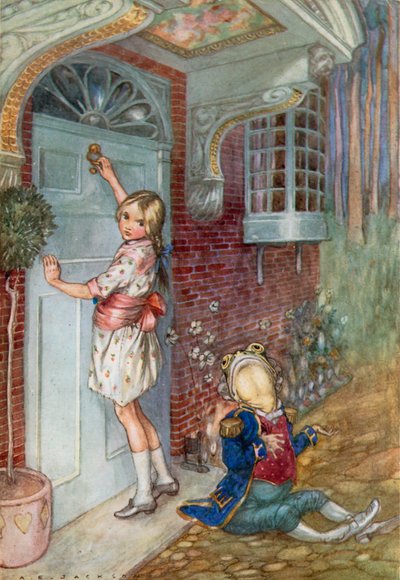 Illustrazione per Alice nel Paese delle Meraviglie da Albert Edward Jackson