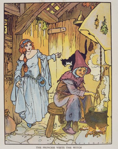 La principessa visita la strega da 