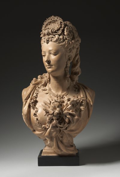 Busto ritratto, c.1865 da Albert Ernest Carrier Belleuse