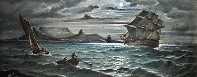 Chiaro di luna, Città del Capo da Albert Ernest Markes