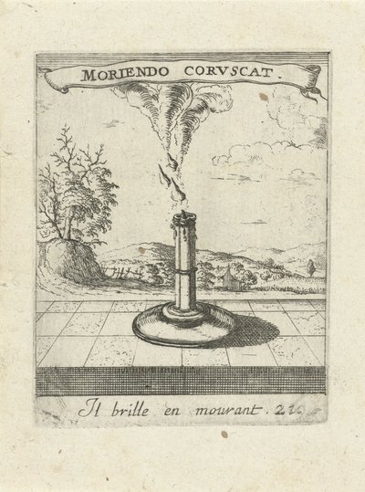 Candela accesa da Albert Flamen