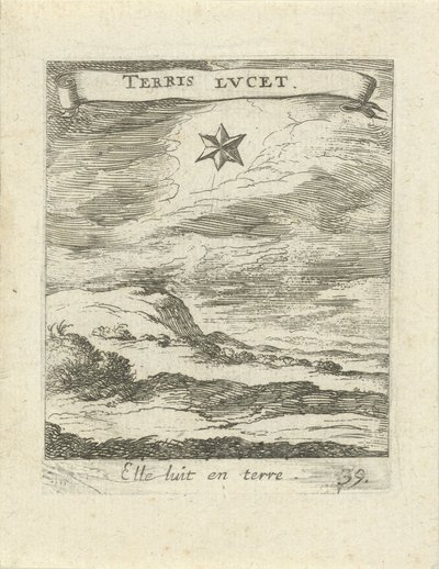 Paesaggio con stella da Albert Flamen