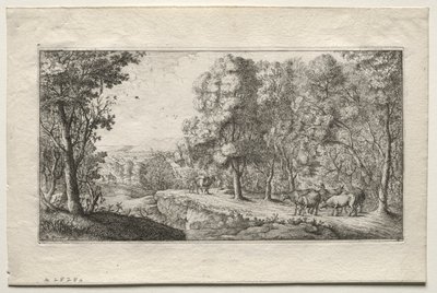 La strada al confine del bosco da Albert Flamen