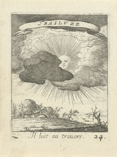 Sole dietro le nuvole (Emblemi d