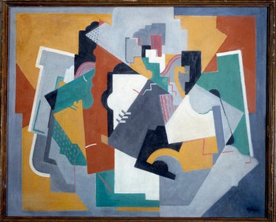 Composizione, XX secolo (olio su tela) da Albert Gleizes