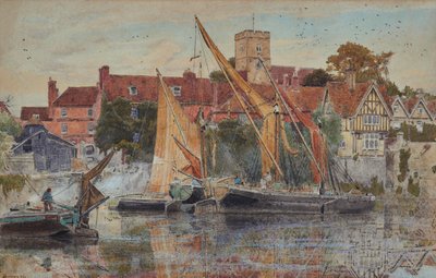Aylesford sul Medway da Albert Goodwin