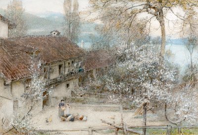 Baveno Lago Maggiore da Albert Goodwin
