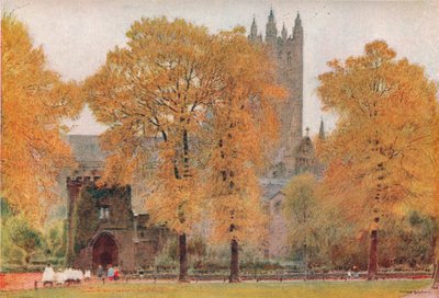 Cattedrale di Canterbury da Albert Goodwin