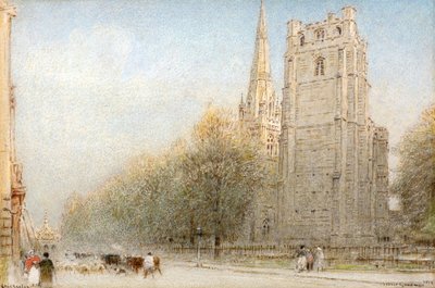 Cattedrale di Chichester da Albert Goodwin