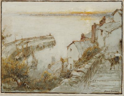 Clovelly da Albert Goodwin