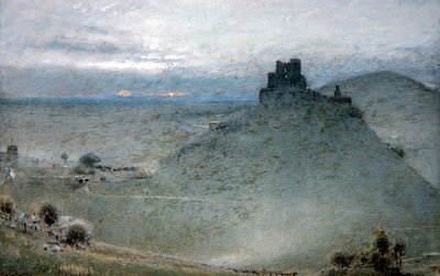Castello di Corfe da Albert Goodwin