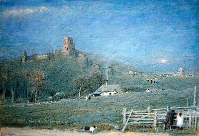 Castello di Corfe da Albert Goodwin