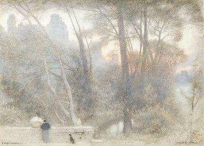 Castello di Corfe da Albert Goodwin