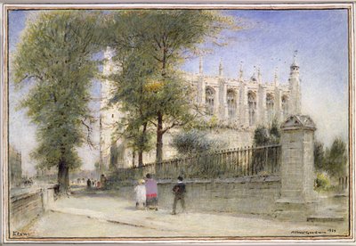 Eton College, Windsor da Albert Goodwin