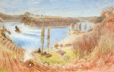 Cascate del Reno da Albert Goodwin
