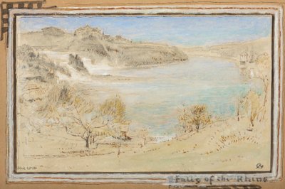 Cascate del Reno da Albert Goodwin