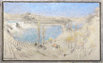 Cascate del Reno da Albert Goodwin