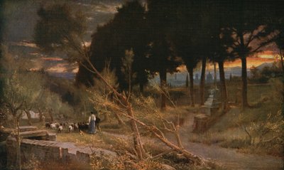 Firenze: Sera, 1896 da Albert Goodwin