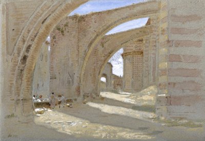 Contrafforti volanti ad Assisi da Albert Goodwin