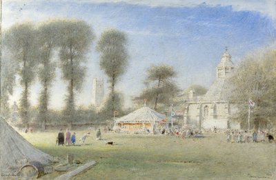 Glastonbury da Albert Goodwin